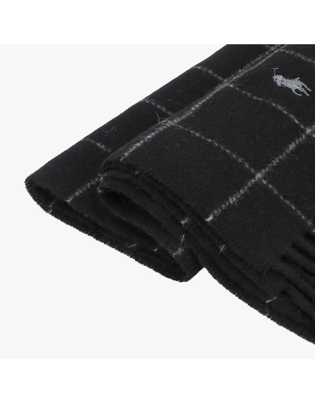 폴로 랄프로렌 [폴로랄프로렌 POLO RALPHLAUREN] PC0743-001 공용 머플러 착용컷