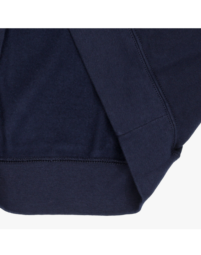 와일드 동키 [와일드동키 WILD DONKEY] FR-NAPOLI DEEP NAVY 공용 맨투맨 착용컷