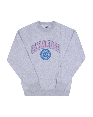 [와일드동키 WILD DONKEY] FR-SYRACUSE HEATHER GREY 공용 맨투맨