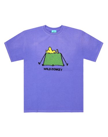 [와일드동키 WILD DONKEY] T-TENT FADED VIOLET 공용 반팔티