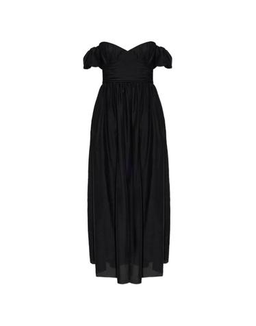[해외직구] 26 FW Matteau 오프숄더 퍼프 소매 맥시 드레스 OFFSHOULDERMIDIDRESS TP457090439