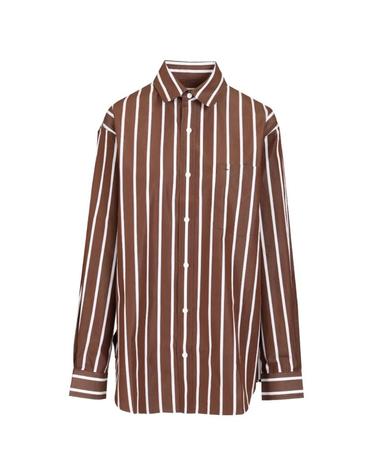 [해외직구] 26 FW Matteau 스트라이프 오버사이즈 셔츠 CLSSHCHCSTR TP455276110