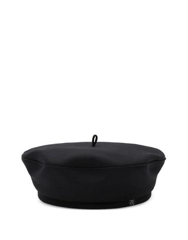 [해외직구] 26 FW 루슬란바진스키 모노그램 장식 베레모 CRYSTALEMBELLISHEDBLACKCOTTONBERET TP455941017