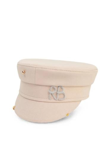 [해외직구] 26 FW 루슬란바진스키 베이커 보이 피어스드 캡 모자 PIERCEDCOTTONBAKERBOYCAPBEIGENEW TP455940948