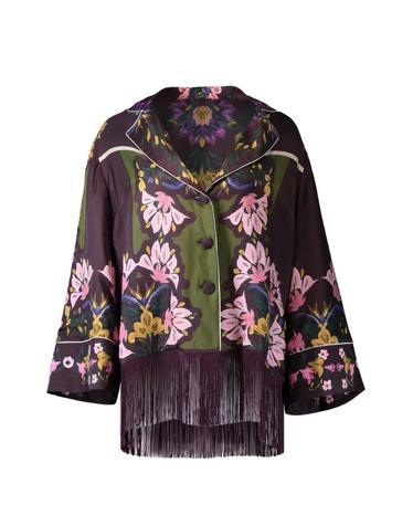 [해외직구] 26 FW Borgo De Nor 칼리오페 플로럴 프린트 프린지 셔츠 CALLIOPEFLORAL TP459111822