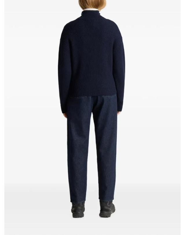퓨잡 [해외직구] 26 FW 퓨잡 Mirala colour block sweater 25HI1119 TP459354394 착용컷