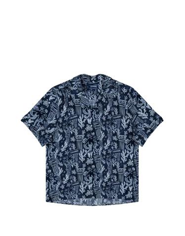 [해외직구] 26 FW 빌보콰 마린 프린트 리넨 셔츠 HARZU216 TP455597293