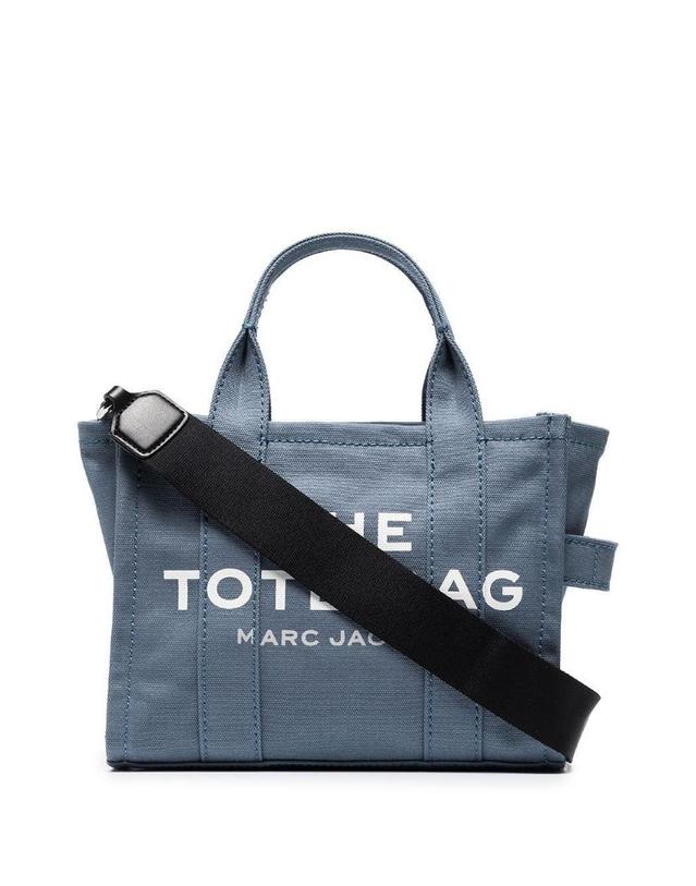 마크 제이콥스 [해외직구] 26FW Air force 블루 캔버스 미니 The 토트 백 핸드백 M0016493481 TP572871017 착용컷