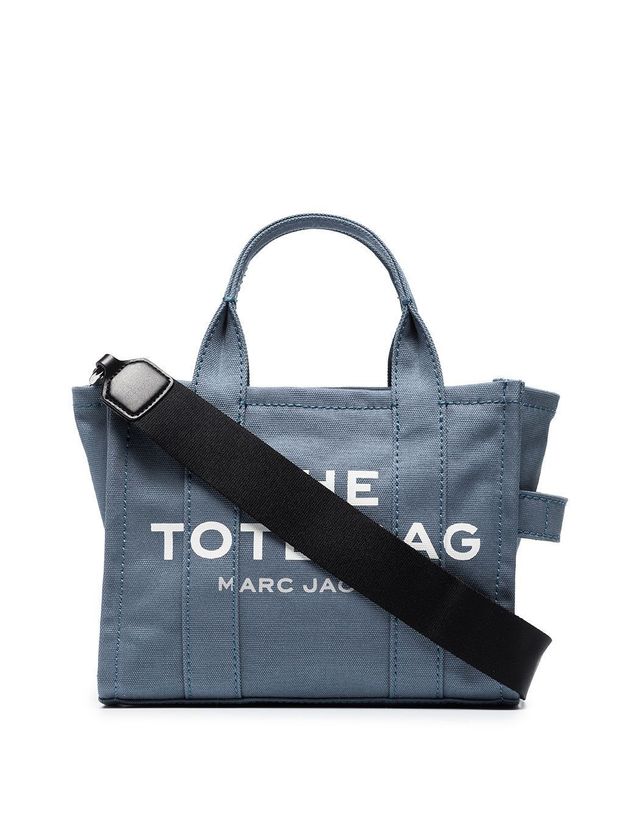 마크 제이콥스 [해외직구] 26FW Air force 블루 캔버스 미니 The 토트 백 핸드백 M0016493481 TP573078663 착용컷