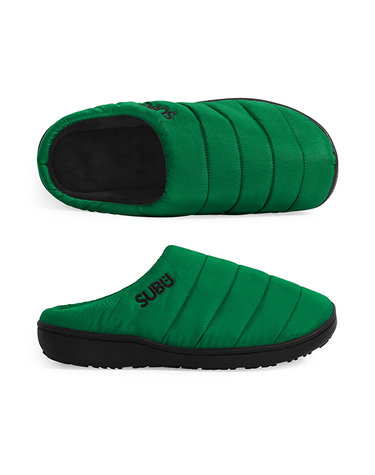 스부 SUBU GREEN (SB-16) 오리지널 퍼머넌트 F-라인 그린 기모 패딩 슬리퍼