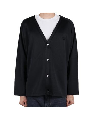 니들스 남성 로고 가디건 블랙 RW331 BLACK