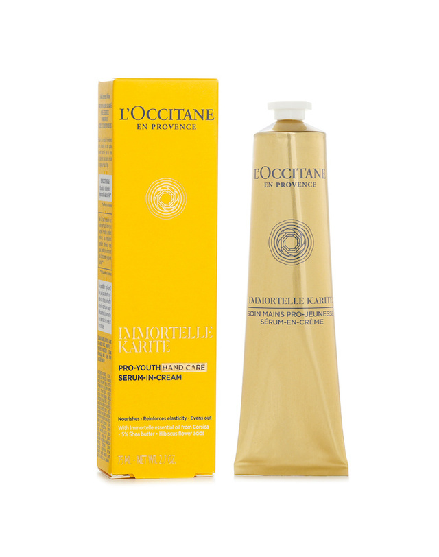 록시땅 록시땅 이모르뗄 시어 이모르텔 유스 핸드 크림 75ml 착용컷