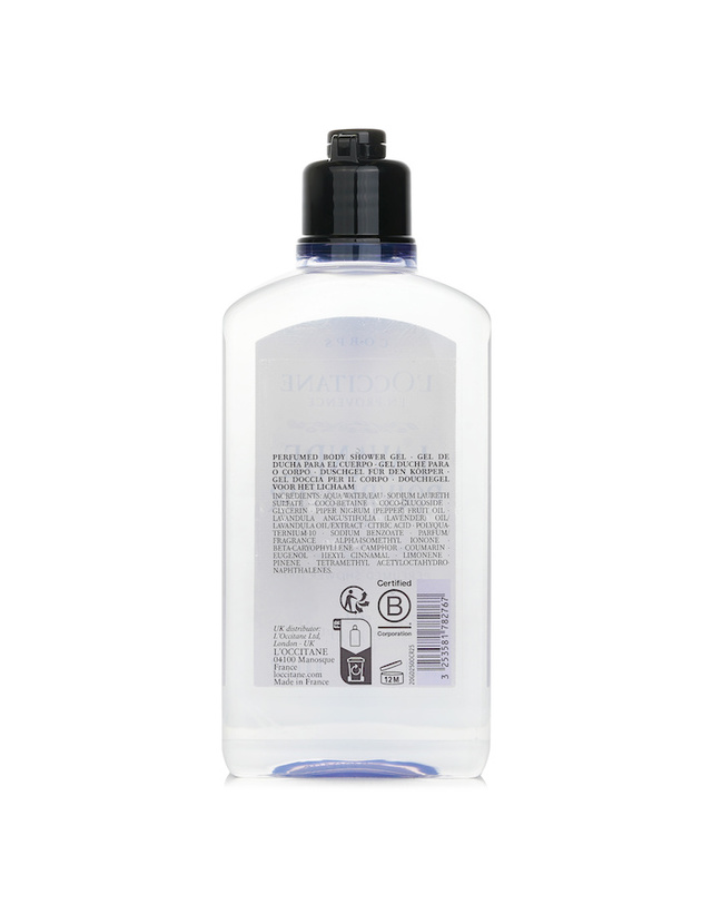 록시땅 록시땅 라방드 포브르 느와르 퍼퓸드 샤워 젤 250ml 착용컷