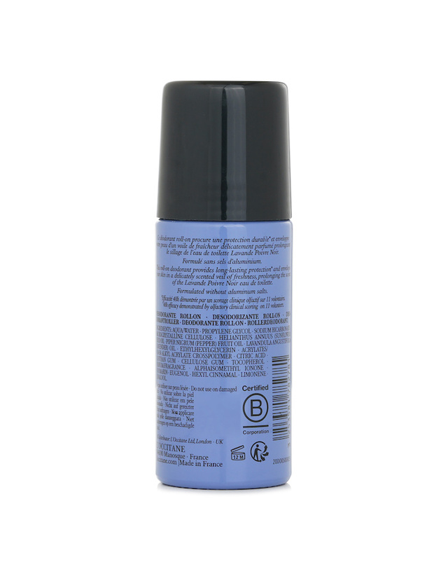 록시땅 록시땅 라벤더 블랙 페퍼 롤온 데오도란트 50ml 착용컷
