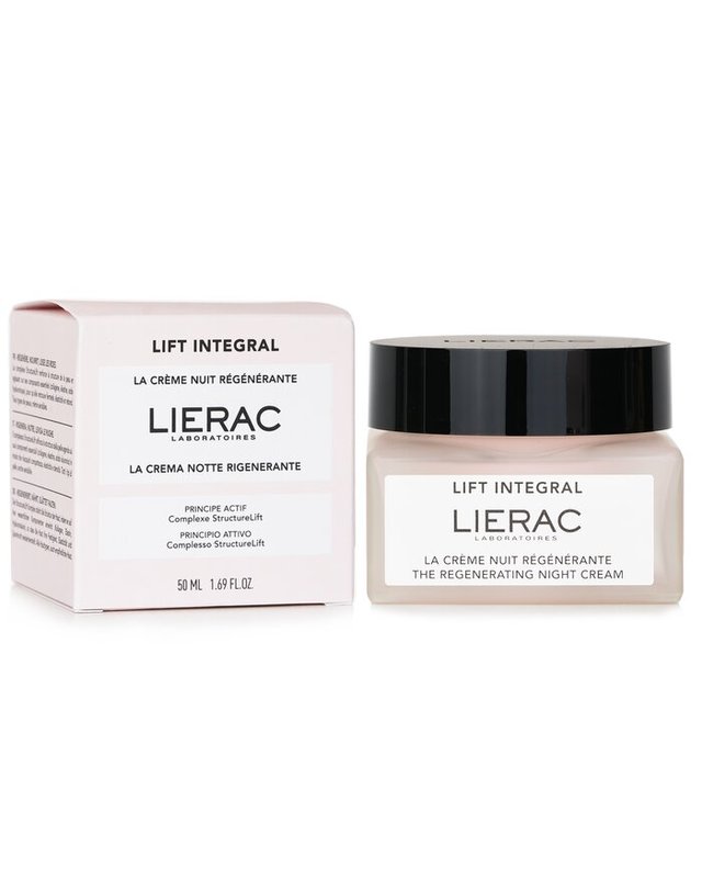 리에락 리에락 리제너레이션 나이트 크림을 들어 올립니다 50ml 착용컷