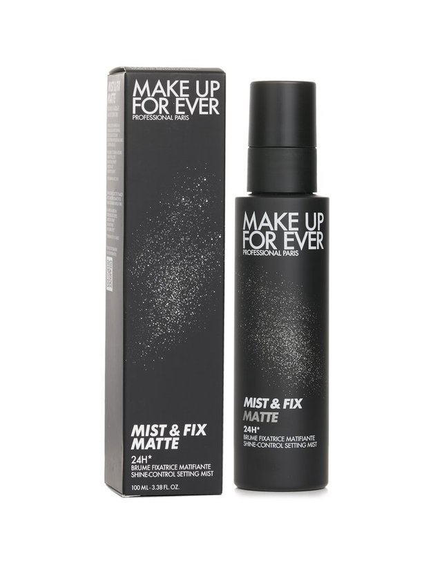 메이크업포에버 메이크업 포에버 미스트 앤 픽스 매트 24H 샤인 컨트롤 설정 100ml 착용컷
