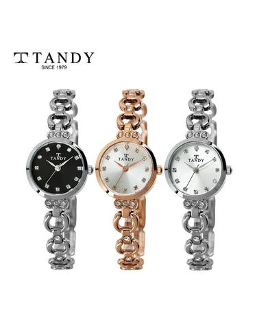 [TANDY] 탠디 럭셔리 여성용 쥬얼워치(오스트리아 스톤 식입) T-4033 3종중 택1