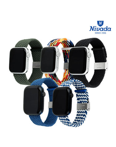 NIVADA 니바다 애플워치 스트랩 5종 버클 루프밴드 5008 7 SE 6 5 4 3 2 1 세대 38 40 41mm