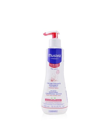 [입점사]무스텔라 노 린스 수딩 클렌징 워터 얼굴 기저기 부위 극민감성 피부용 300ml