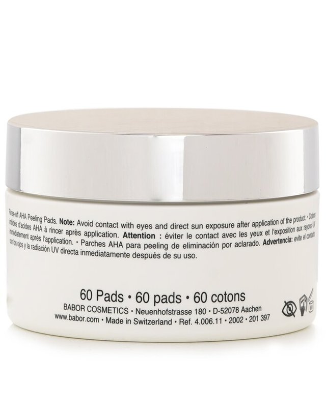 바버 뷰티 바버 바버 닥터 바버 리파인 RX 닥터바버 리파인 Rx AHA 필 패드 60pads 착용컷