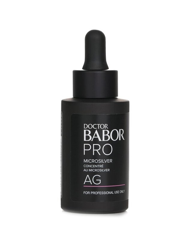 바버 뷰티 바버 바버 닥터 바버 프로 마이크로실버 컨센트레이트 AG 살롱 사이즈 30ml 착용컷