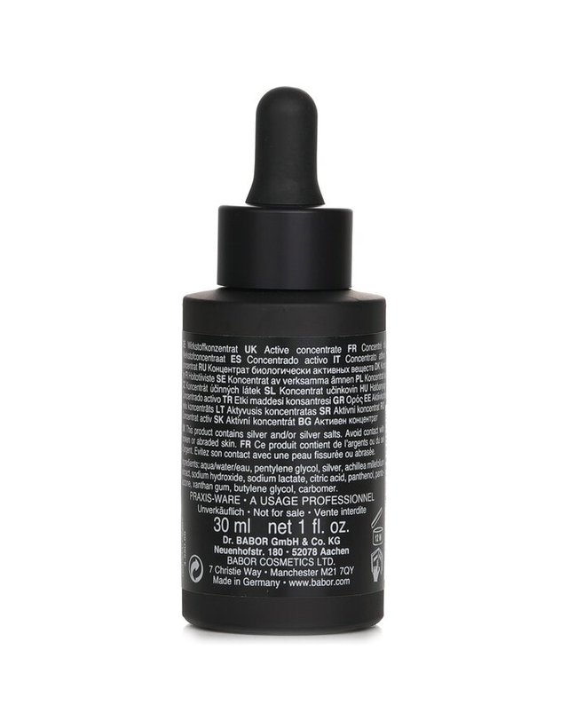 바버 뷰티 바버 바버 닥터 바버 프로 마이크로실버 컨센트레이트 AG 살롱 사이즈 30ml 착용컷