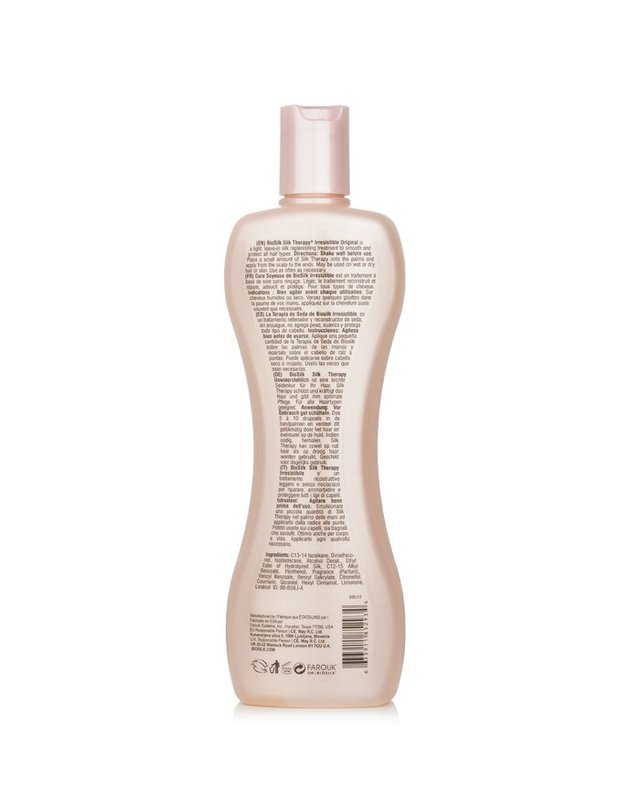 바이오실크 바이오실크 테라피 이레지스티블 오리지널 트리트먼트 355ml 착용컷