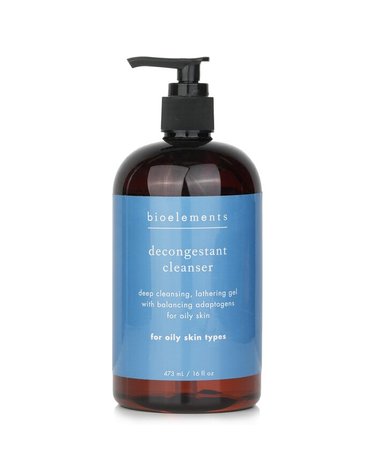 바이오엘리먼츠 클렌저 디컨제스턴트 클렌저 살롱 사이즈, 지성/극지성 피부용 473ml