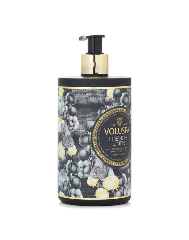 볼루스파 볼루스파 프렌치 린넨 프렌치 린넨 천연 보습 핸드 로션 450ml 착용컷