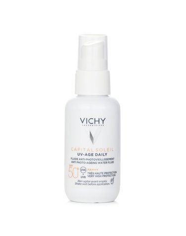 비쉬 캐피탈 솔레이 캐피탈 솔레이 U-V 에이지 데일리  포토  워터 플루이드 SF 50 모든 피부용 40ml