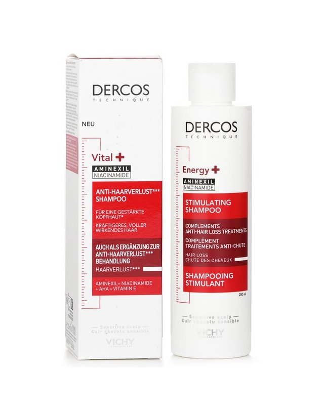 비쉬 비쉬 델코스 에너자이징 샴푸 200ml 착용컷