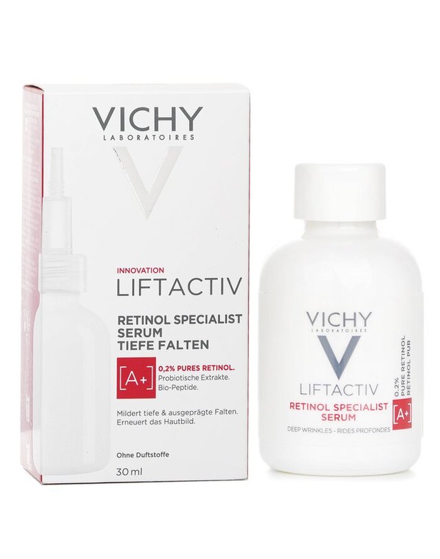 비쉬 비쉬 리프트액티브 LiftActiv Pure Retinol Serum Exp. Date 31 Oct 2025 30ml 착용컷