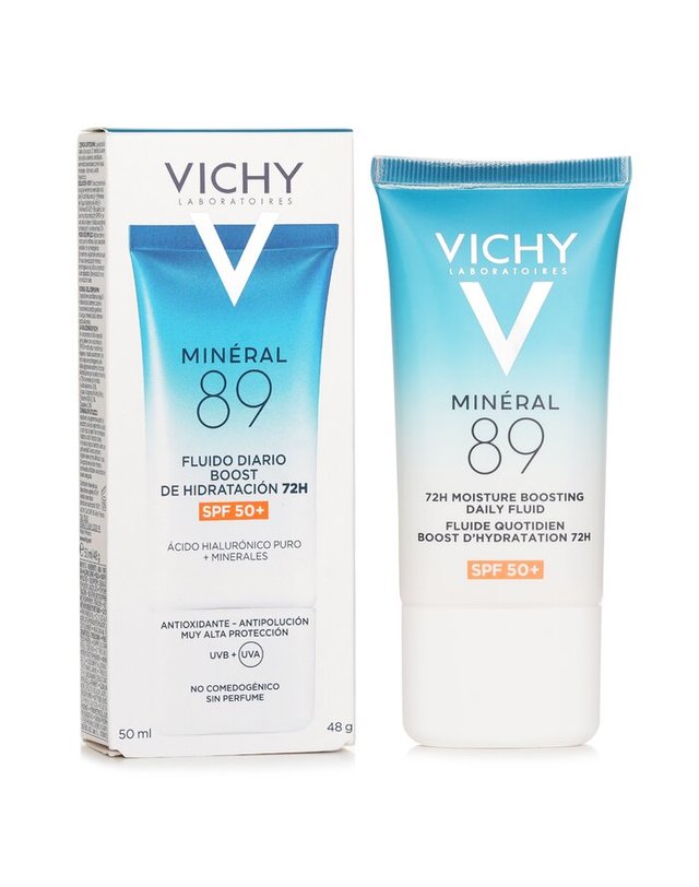 비쉬 비쉬 미네랄 89 U-V SF 50 50ml 착용컷