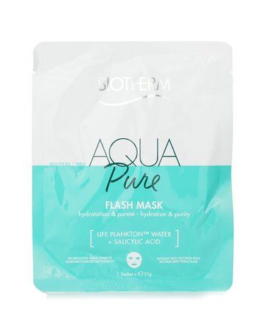 비오템 아쿠아 슈퍼 컨센트레이트 아쿠아 퓨어 플래쉬 마스크 1sachet