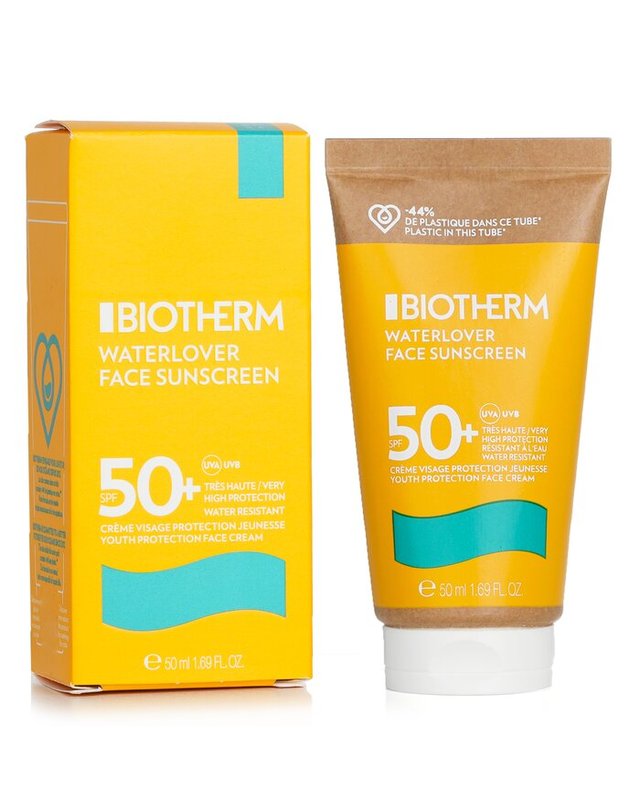 비오템 비오템 워터러버 페이스 썬 SF 50 50ml 착용컷