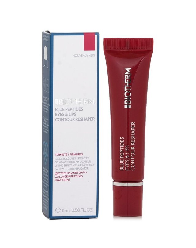 비오템 비오템 블루 펩타이드 아이즈 앤 립스 컨투어 리셰이퍼 15ml 착용컷