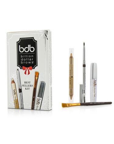 빌리언 달러 브로우 Best Sellers Kit: 1x Universal Brow Pencil 027g 0009oz 1x Brow Duo Pencil 298g 01oz 1x Smudge Brush 1x Brow Gel 3ml 01oz 4pcs