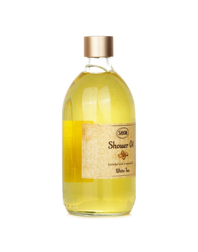 사봉 사봉 화이트티 샤워 오일 화이트티 500ml 착용컷