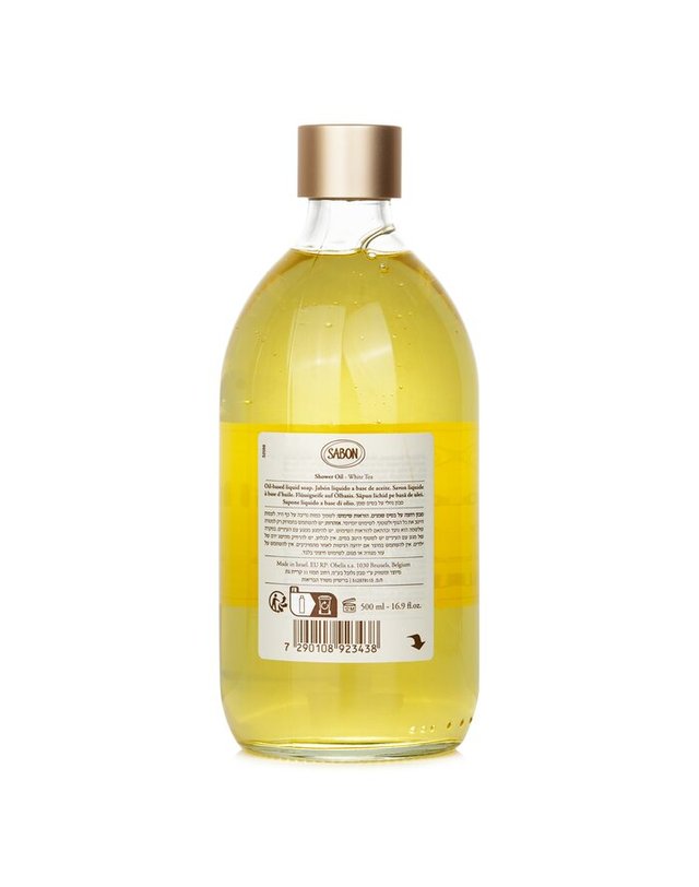 사봉 사봉 화이트티 샤워 오일 화이트티 500ml 착용컷