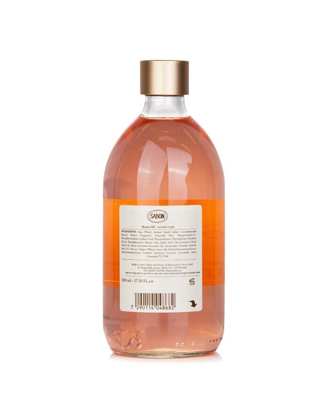 사봉 사봉 샤워 오일 라벤더 애플 500ml 착용컷