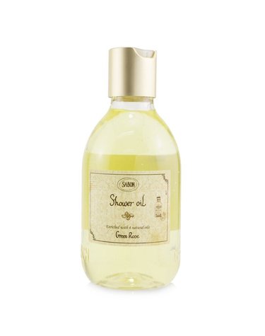 사봉 샤워 오일 그린 로즈 300ml