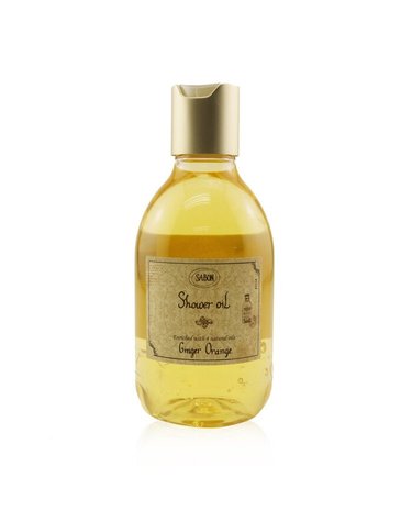Sabon 샤워 오일 진저 오렌지 플라스틱 용기 300ml