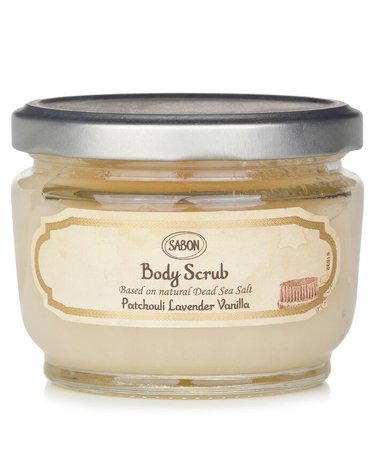 Sabon Body Scrub Patchouli Lavender Vanilla 320g