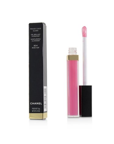 샤넬 루쥬 코코 글로스 모이스처라이징 립글로즈 넘버 804 Rose Naif 55g