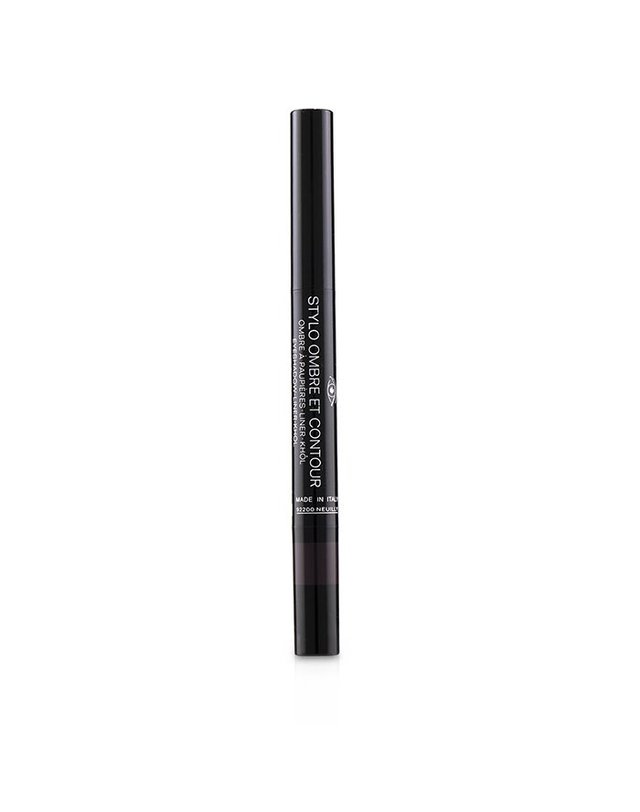 샤넬 샤넬 스틸로 옹브르 에 꽁뚜아 아이섀도우 라이너 콜 넘버 08 Rouge Noir 08g 착용컷