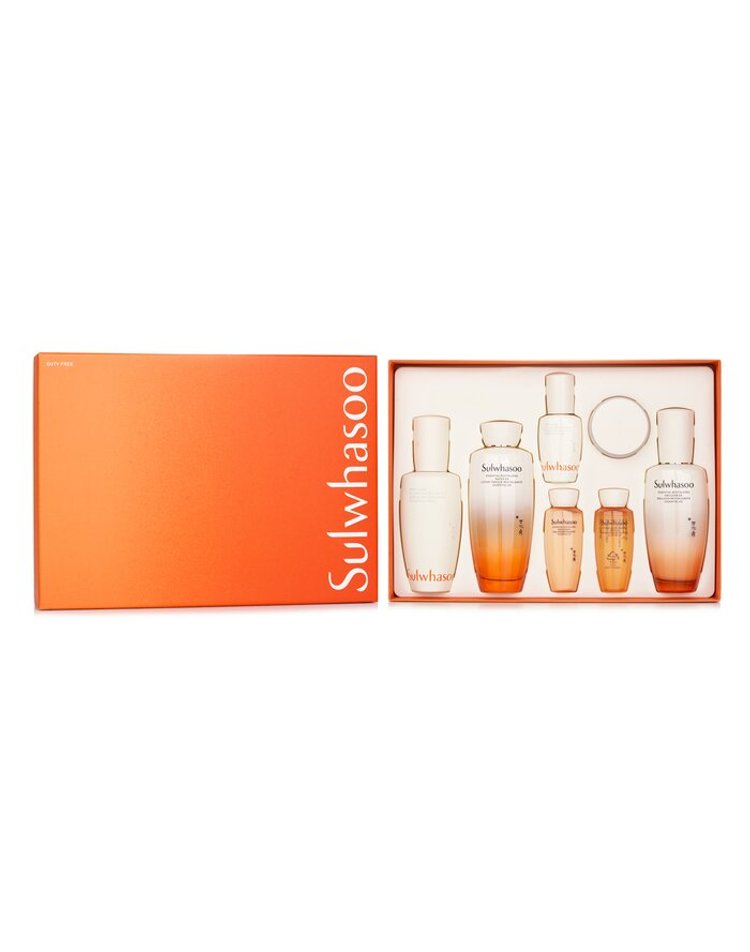 [해외] 설화수 에센셜 퍼스트케어 세트 윤조에센스 6세대 90ml + 자음유액 EX 125ml + 자음유액 3pcs