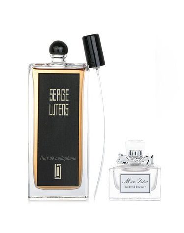 세르주 루텐 세르주 루텐스 누이트 드 셀로판 오 드 파르퓸  X 크리스찬 디올 미스 디올 블루밍 부케 EDT  2pcs