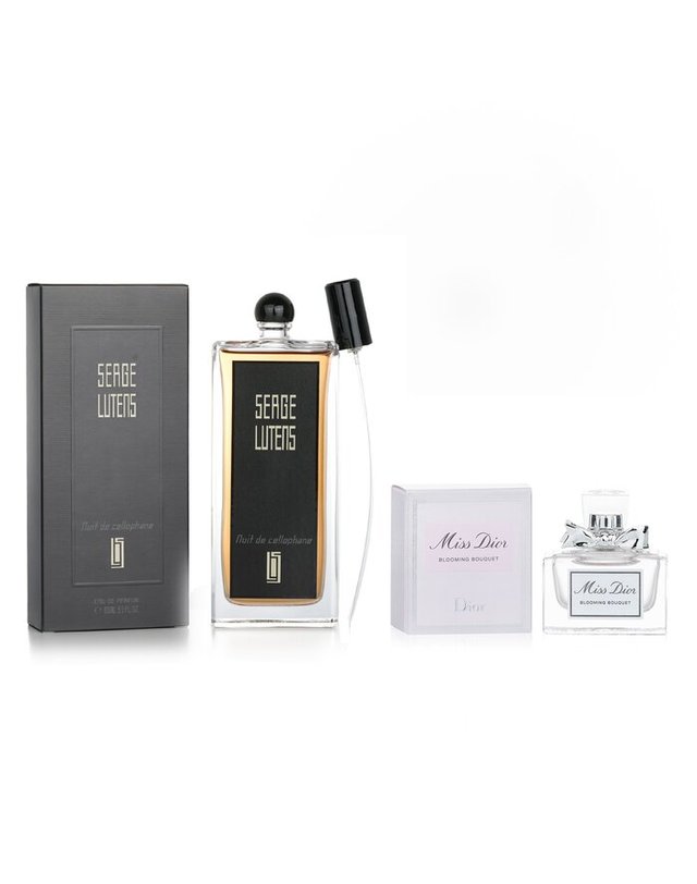 세르주 루텐 세르주 루텐 세르주 루텐스 누이트 드 셀로판 오 드 파르퓸 X 크리스찬 디올 미스 디올 블루밍 부케 EDT 2pcs 착용컷