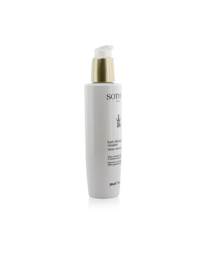 소티스 소티스 바이탈리티 클렌징 밀크 중성 복합성 피부용 자몽 추출물 200ml 착용컷