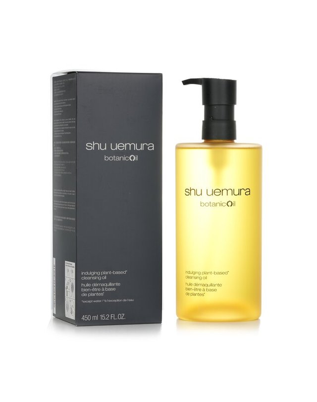 슈에무라 슈에무라 보타닉오일 인덜징 플랜트 베이스드 클렌징 오일 450ml 착용컷